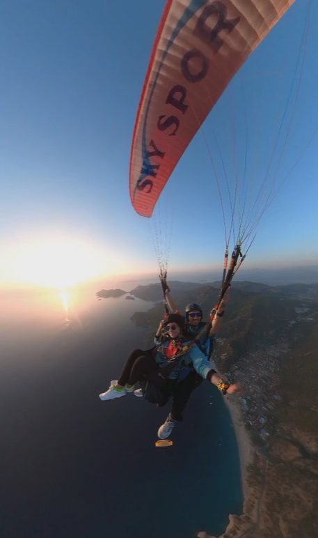 İlk tandem yamaç paraşütü deneyimi